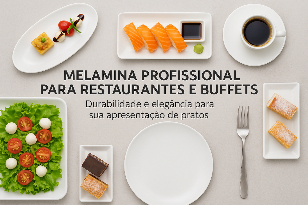 Pratos Travessas e Vasilhas em Melamina