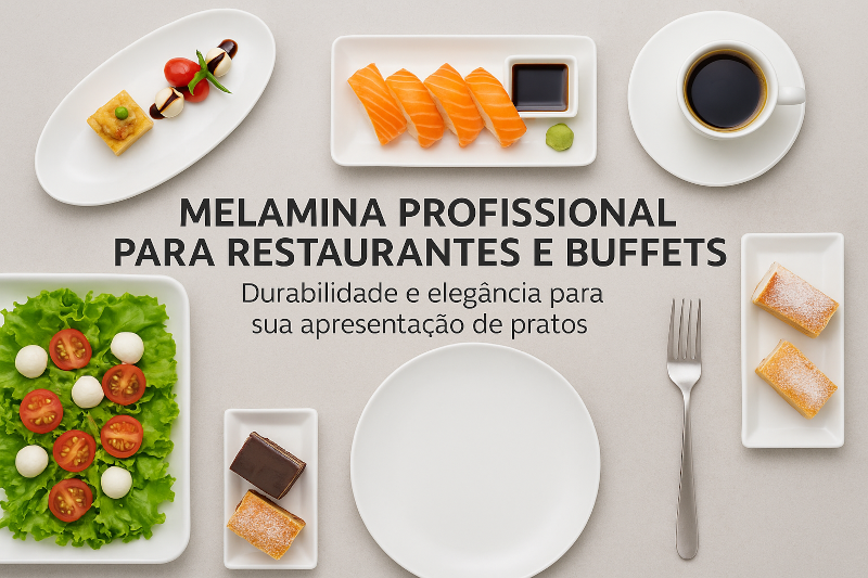 Pratos Travessas e Vasilhas em Melamina