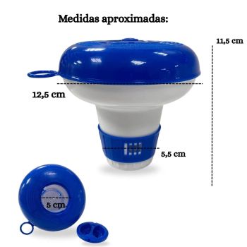 Mini Clorador Flutuante para Pastilhas