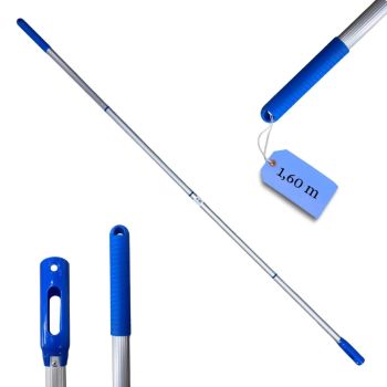 Cabo Aluminio 4 Partes de 42cm para Manuteno Limpeza Piscina 16