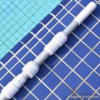 Haste Retrtil Cabo Extensor Telescpico 3,30 Metros em Alumnio